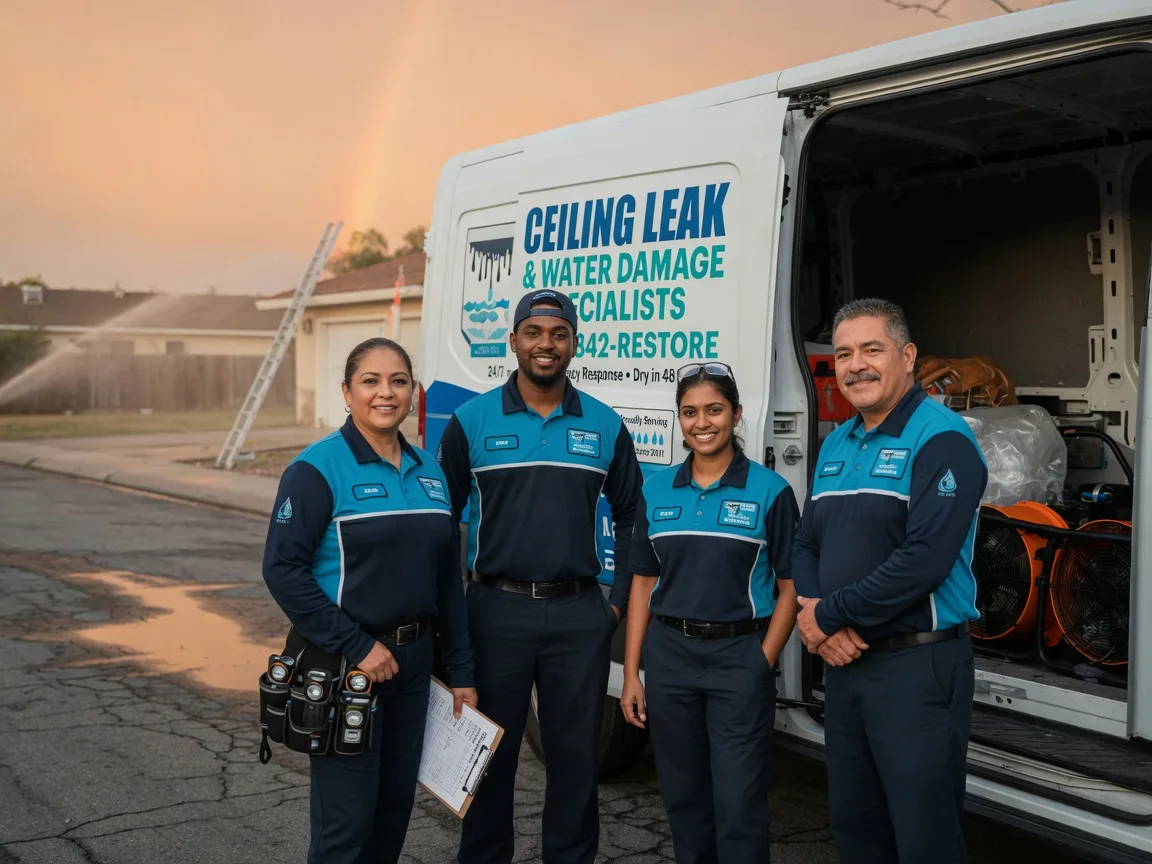 Ceiling Leak Cleanup company in Mason, TN
